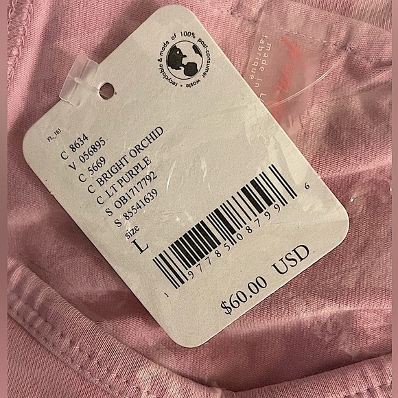 Free People Hot Shot Mini Dress Orchid Light Purple Size Large NWT - Picture 5 of 13